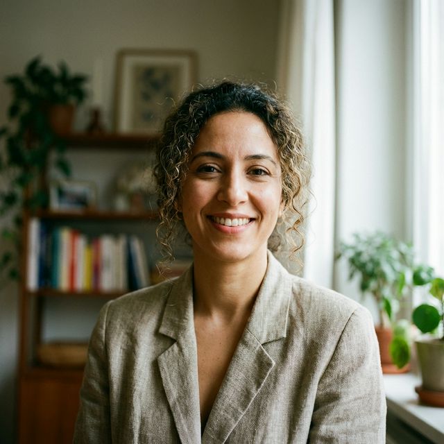 Portrait de Amina Belkacem